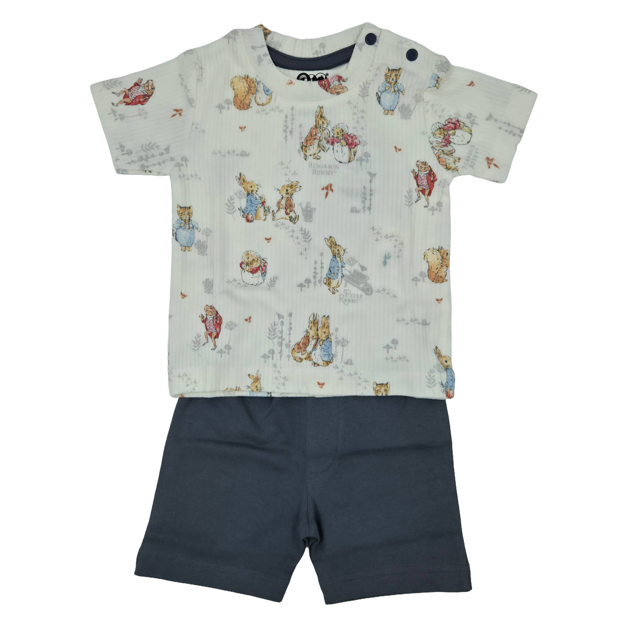 Soft and Stylish 3 Piece Baby T-shirts and Shorts Combo Love Wraps Premium Collection 10% Off + Free Delivery