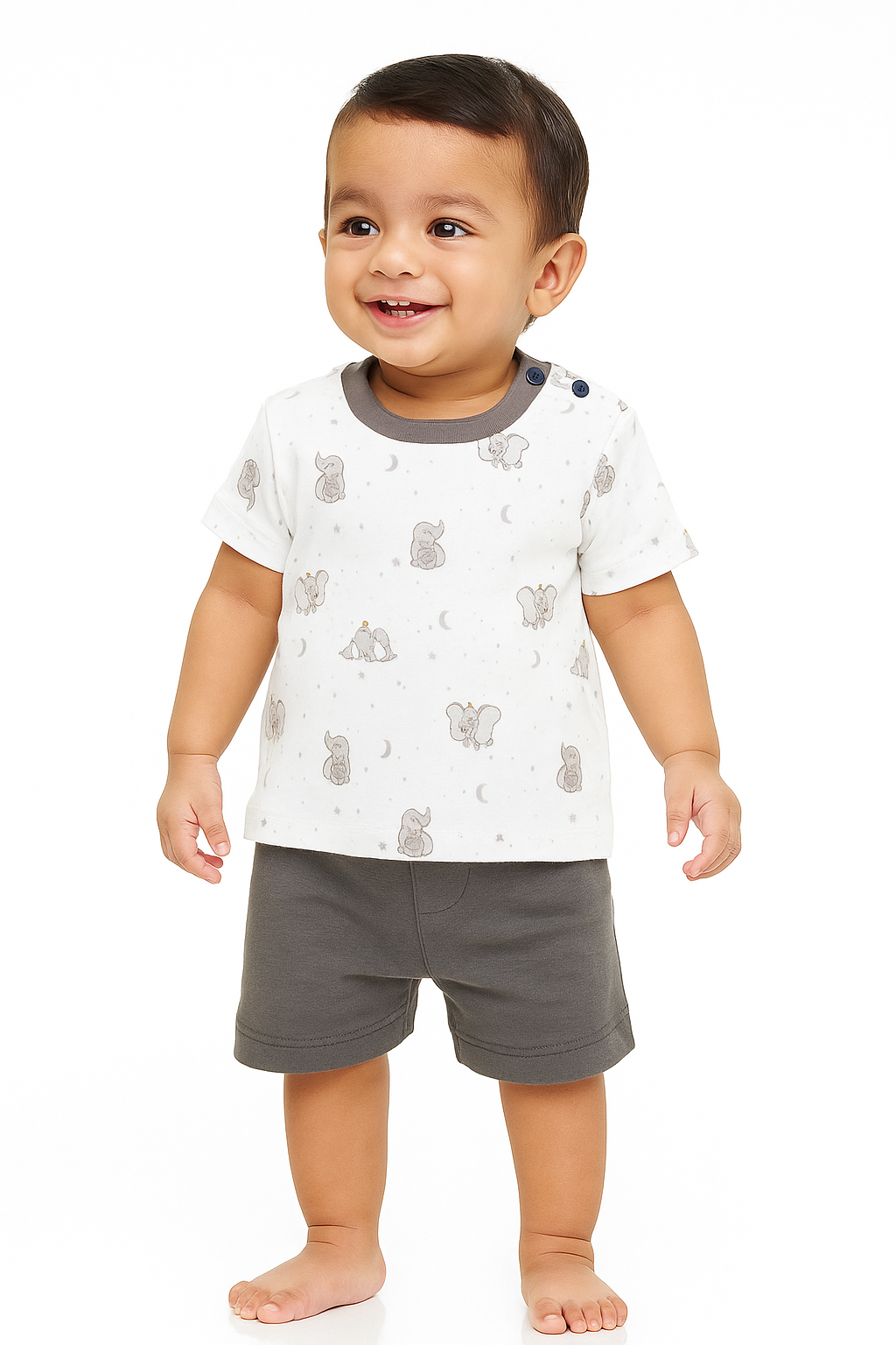 Soft and Stylish 3 Piece Baby T-shirts and Shorts Combo Love Wraps Premium Collection 10% Off + Free Delivery