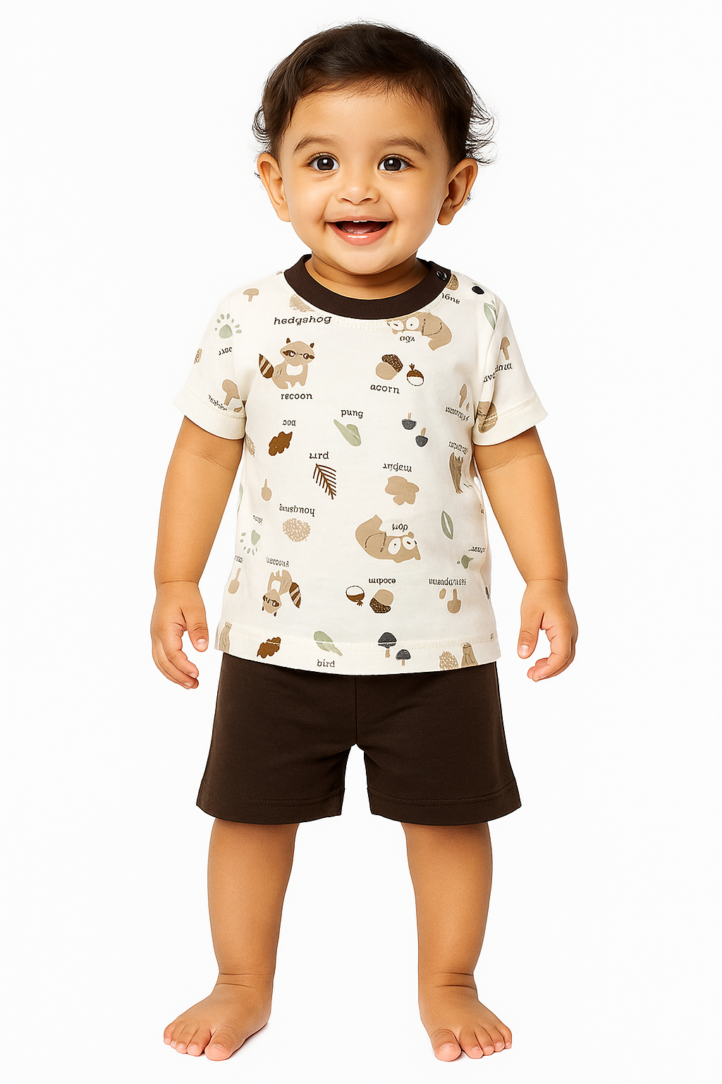 👍 Perfect for Daily Wear, Outings & Playtime    ---  📦 What You Get Printed T-Shirt Matching Shorts Combo Set  ---  💖. 10% Off + Free Delivery